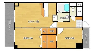ヴィラージュ緑井【4階】の間取り