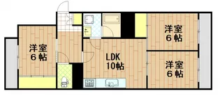 メゾン山中の間取り