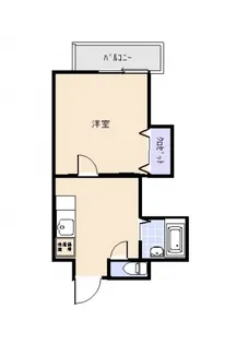 広島畳材6ビルの間取り