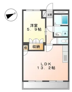シャルマン祇園の間取り