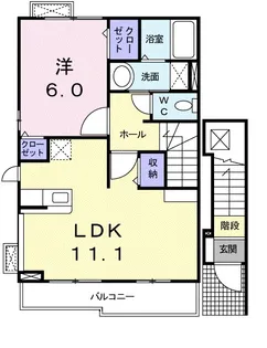 ココミニヨンの間取り