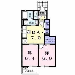 ダリエ2の間取り