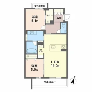 BalloonflowerNorthの間取り