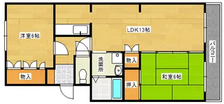 K3ハイツの間取り