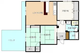 森田ビルの間取り