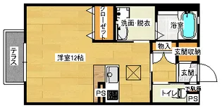 メロディ参番館の間取り