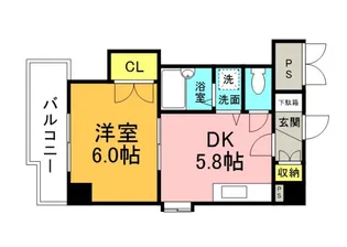 SINCERE舟入の間取り