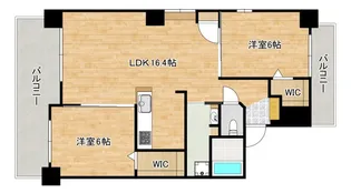 グレイスコート昭和町の間取り