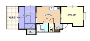 チェリス下祗園の間取り