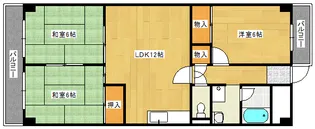 いしみマンションの間取り