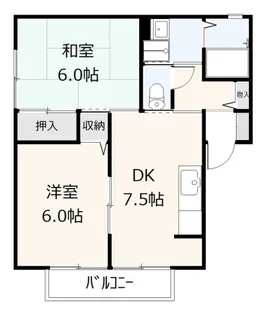 セジュール隅田の間取り