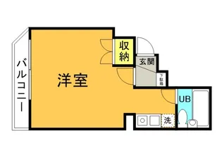 芦屋ビビッド十日市の間取り