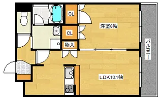 ルシエルの間取り