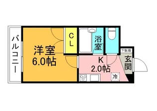 平岩ビル【3階】の間取り
