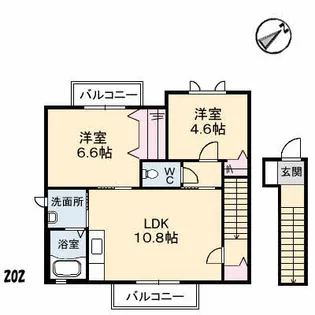 エスペランサの間取り