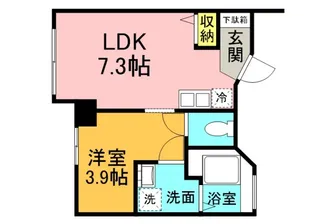 MTERRACE住吉の間取り