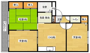 ドミール中尾の間取り