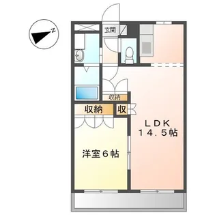 シャルマン祇園の間取り