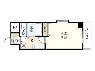 エスポアール楠木の間取り