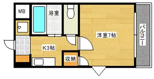 セレーヌ品川の間取り