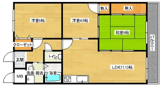 シャルマン財官2の間取り