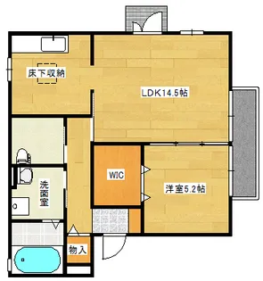 GREENCOURTの間取り