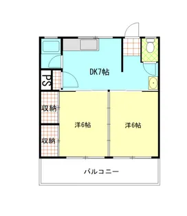 吉村建設ビルの間取り
