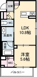 アブニールSの間取り