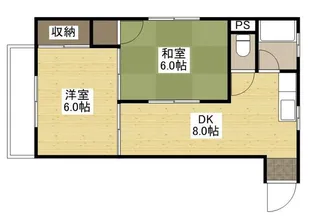 竹本ビルの間取り