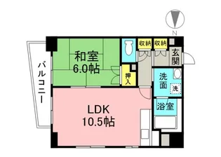 グレイスKIMURAの間取り