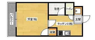 Mエスタシオンの間取り