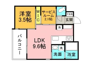 ETERNO江波の間取り