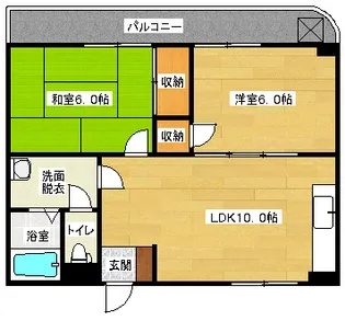 リバーサイド小島の間取り