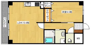 エスペランサ大町の間取り