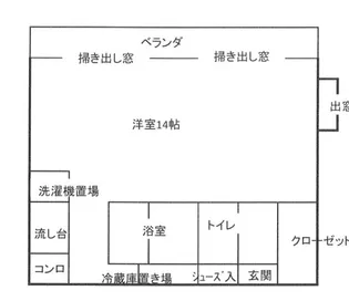サンクレオアイの間取り