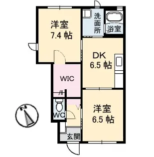サンヒルズの間取り