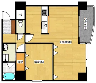 ファミール十日市の間取り