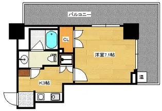 アーバンビューグランドタワーの間取り