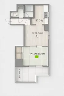 ハイネス住吉の間取り