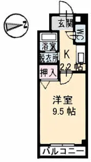 メゾンフローラの間取り