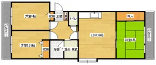 アネックスイシダの間取り