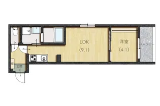 plano祇園の間取り