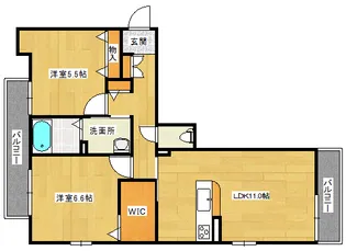 ベレオ大宮の間取り