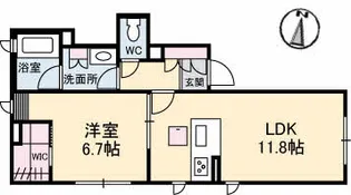 セレーナNの間取り