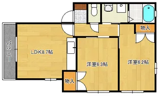 ルミエール庚午の間取り