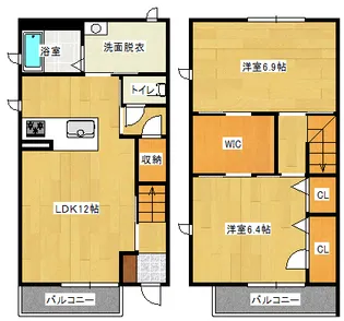 JEUNESSEMの間取り