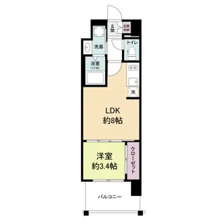 LiveCasa土橋の間取り
