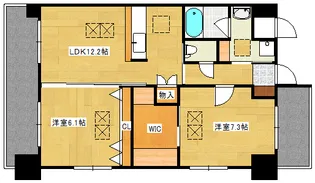 桜レジデンス横川の間取り