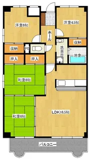 ブリアンローズ上幟の間取り