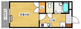 グレース国泰寺の間取り